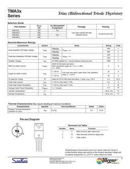 TMA34S-L
 datasheet #2