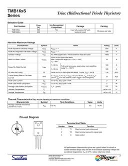 TMB166S-L
 datasheet #2