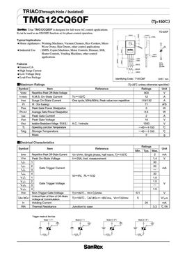 TMG12CQ60F
 datasheet