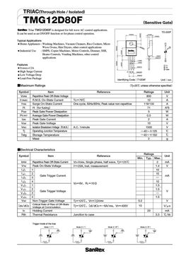 TMG12D80F
 datasheet