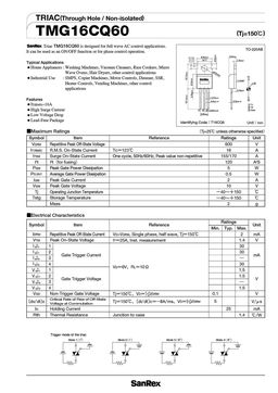 TMG16CQ60
 datasheet