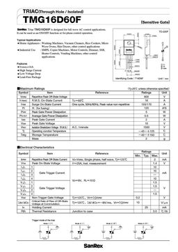 TMG16D60F
 datasheet