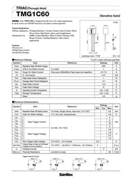 TMG1C60
 datasheet