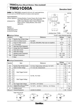 TMG1C60A
 datasheet