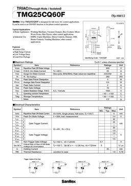 TMG25CQ60F
 datasheet