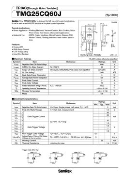 TMG25CQ60J
 datasheet