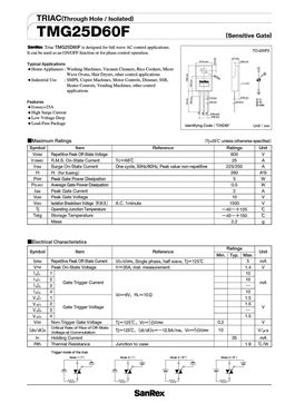 TMG25D60F
 datasheet