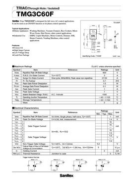 TMG3C60F
 datasheet