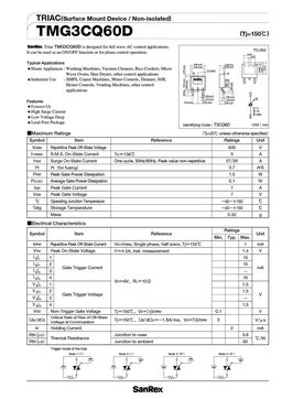 TMG3CQ60D
 datasheet