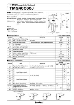 TMG40C60J
 datasheet