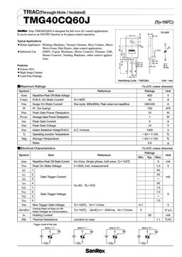 TMG40CQ60J
 datasheet