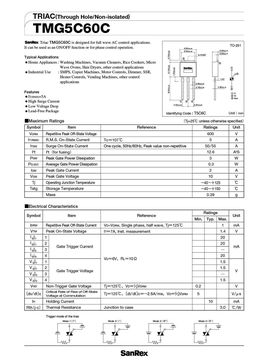TMG5C60C
 datasheet