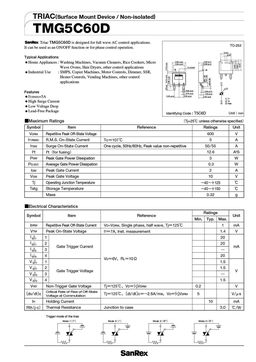 TMG5C60D
 datasheet