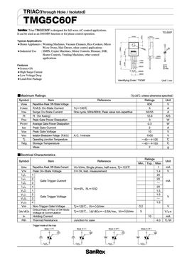 TMG5C60F
 datasheet