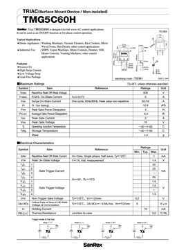 TMG5C60H
 datasheet