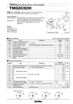 TMG8C60H
 datasheet