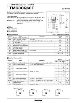 TMG8CQ60F
 datasheet