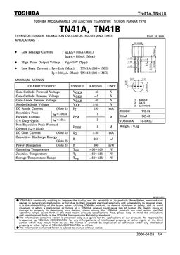 TN41A
 datasheet