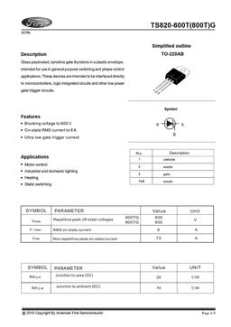 TS820-800TG
 datasheet