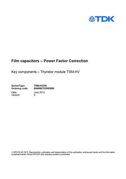 TSM-HV200
 datasheet