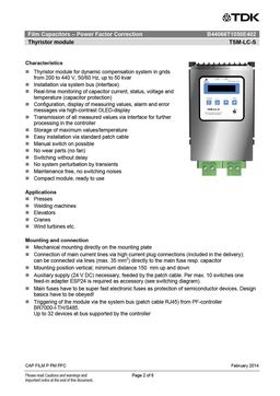 TSM-LC-S
 datasheet #2