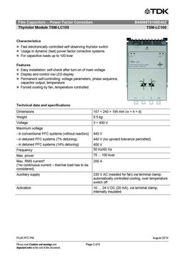 TSM-LC100
 datasheet #2