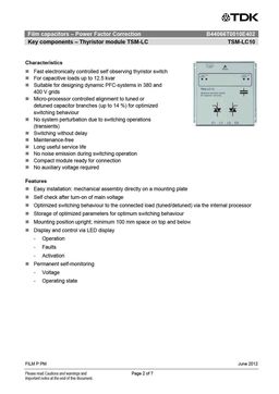 TSM-LC10
 datasheet #2