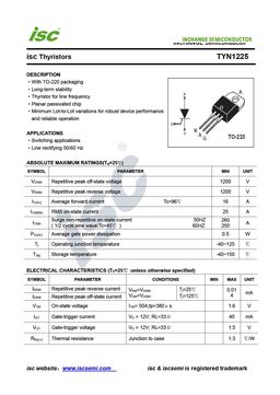 TYN1225
 datasheet