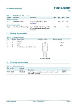 TYN16-600RT
 datasheet #2