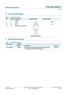 TYN16X-600CT
 datasheet #2