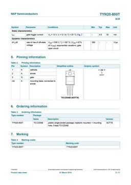 TYN20-800T
 datasheet #2