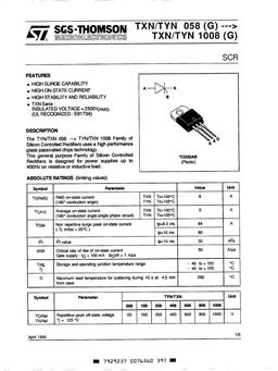 TYN408
 datasheet