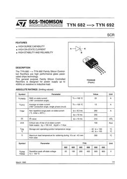 TYN683
 datasheet