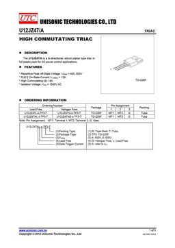 U12JZ47-4
 datasheet