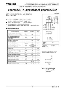 URSF05G49-5P
 datasheet