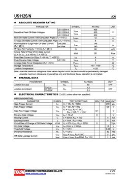 US112N-8
 datasheet #2