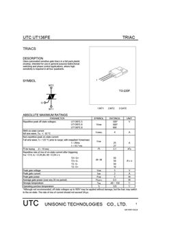 UT136FE-6
 datasheet