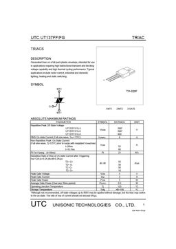UT137FF-5
 datasheet