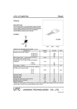 UT138FG-8
 datasheet