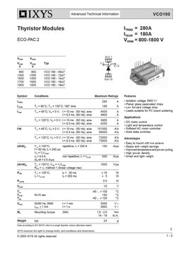 VCO180-08IO7
 datasheet