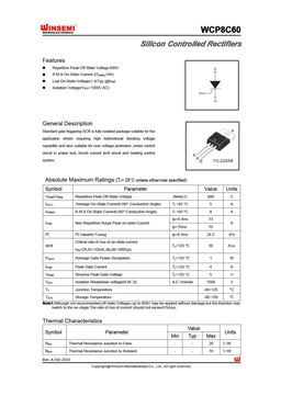 WCP8C60
 datasheet