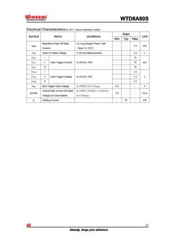 WTD6A60S
 datasheet #2