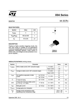 X04
 datasheet