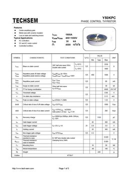 Y50KPC
 datasheet