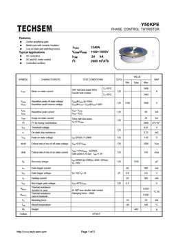 Y50KPE
 datasheet