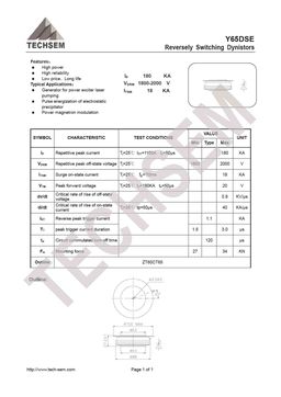 Y65DSE
 datasheet