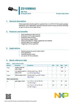 Z0109MA0
 datasheet