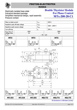 МТх-200-28-С1
 datasheet