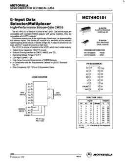 mc74hc151