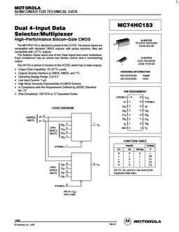 mc74hc153